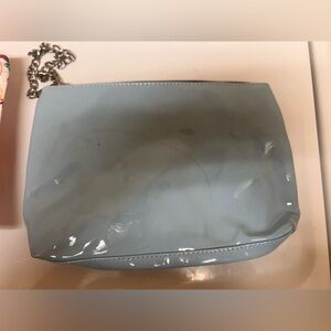 Forever 21 Glossy Light Blue Clutch